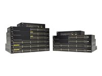 Cisco Small Business SG350-20 - Switch - L3 - Styrt - 16 x 10/100/1000 + 2 x kombo-Gigabit SFP + 2 x Gigabit SFP - rackmonterbar - oppusset SG350-20-K9-EU-RF