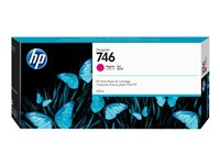 HP 746 - 300 ml - magenta - original - DesignJet - blekkpatron - for DesignJet Z6, Z6dr, Z9+, Z9+dr P2V78A