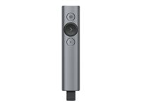 Logitech Spotlight Plus - Presentasjonsfjernstyring - 3 knapper - skifergrå 910-005166