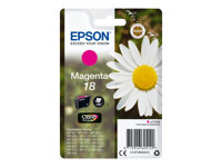 Epson 18 - 3.3 ml - magenta - original - blekkpatron - for Expression Home XP-212, 215, 225, 312, 315, 322, 325, 412, 415, 422, 425 C13T18034012