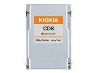 KIOXIA CD8 Series KCD8XVUG3T20 - SSD - 3.2 TB - intern - 2.5" - PCIe 4.0 x4 (NVMe) - buffer: 256 MB KCD8XVUG3T20