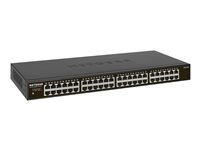 NETGEAR SOHO GS348 - Switch - ikke-styrt - 48 x 10/100/1000 - stasjonær, rackmonterbar GS348-100EUS