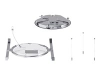 Sennheiser TeamConnect Ceiling Medium TCC M-F-B - Kit mikrofon - RJ-45 - svart 700234