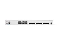 Cisco Catalyst 1300-24XTS - Switch - L3 - smart - 12 x 10 Gigabit Ethernet + 12 x 10 Gigabit SFP+ - rackmonterbar C1300-24XTS