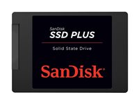 SanDisk SSD PLUS - SSD - 1 TB - intern - 2.5" - SATA 6Gb/s SDSSDA-1T00-G27