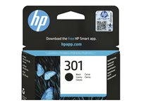 HP 301 - 3 ml - svart - original - blekkpatron - for HP DeskJet 1000, 1010, 1050 AiO, 1050A AiO, 1510 AiO, 2000, 2050 AiO, 2050A AiO, 2510 AiO, 2540 AiO, 3000, 3050 AiO, 3050A eAiO, 3510 eAiO series, HP ENVY 4500 eAiO, 5530 eAiO series, HP OfficeJet 2620 AiO, 4630 eAiO series CH561EE#UUS