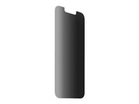 OtterBox Amplify Glass Antimicrobial - Skjermbeskyttelse for mobiltelefon - glass - med personvernsfilter - 2-veis - blank - for Apple iPhone 14 77-88989