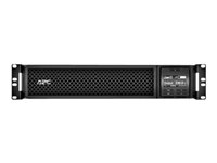 APC Smart-UPS SRT 1000VA RM - UPS (kan monteres i rack) - AC 230 V - 1000 watt - 1000 VA - RS-232, USB - utgangskontakter: 6 - PFC - 2U - svart SRT1000RMXLI