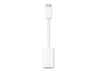 Apple - Lightning-adapter - 24 pin USB-C hann til Lightning hunn MUQX3ZM/A