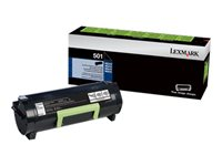 Lexmark 500UA - Ultra High Yield - svart - original - tonerpatron LCCP - for Lexmark MS510dn, MS510dtn, MS610de, MS610dn, MS610dte, MS610dtn 50F0UA0