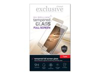 Insmat Exclusive Full Screen Brilliant Glass - Skjermbeskyttelse for mobiltelefon - glass - rammefarge svart - for Samsung Galaxy A20e 861-1069