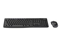 Logitech MK270 Wireless Combo - Tastatur- og mussett - trådløs - 2.4 GHz - Nordisk 920-004535